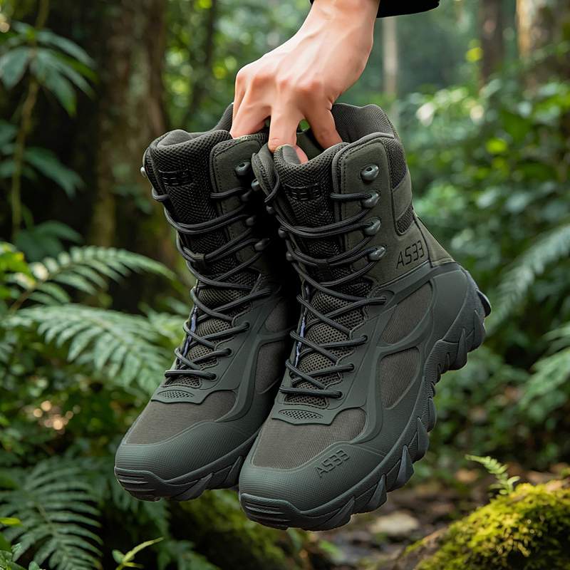 Outdoor Hunting Boots For Men - Bota Tática Masculina Casual Ultraleve para