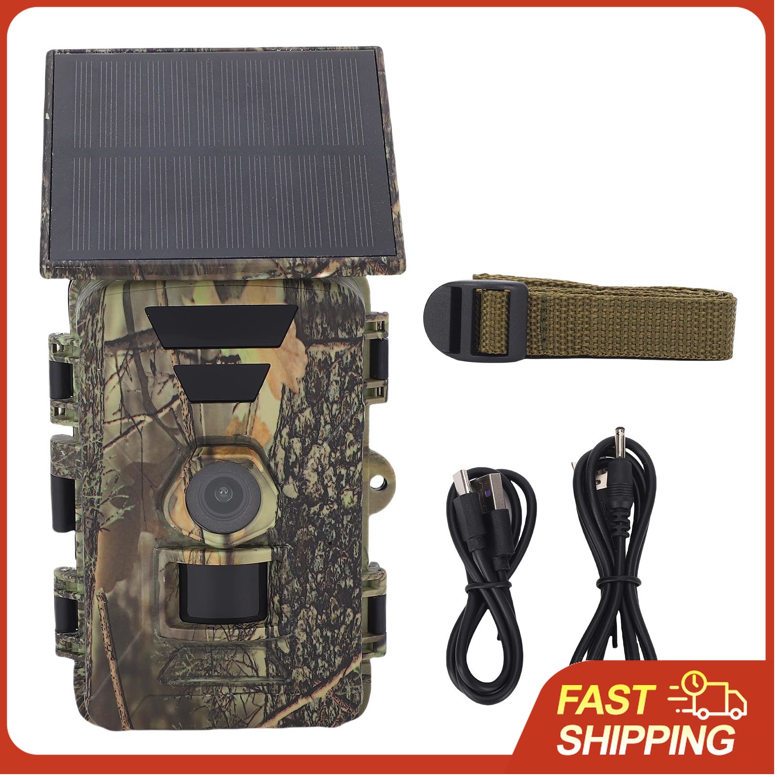 Outdoor Hunting Camera Wifi - Câmera de Caça Solar 8K 60MP