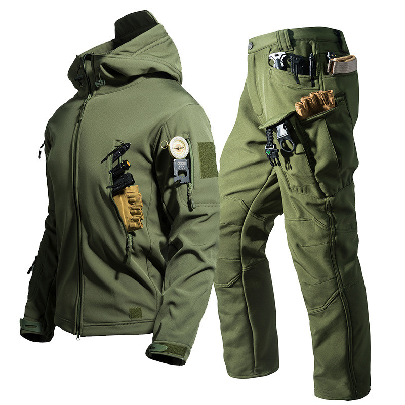 Nova Jaqueta Tática Soft Shell - Outdoor Hunting Coat avaliação e preço