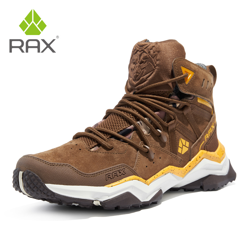 Rax homens caminhadas sapatos  - Outdoor Hunting Boots For Men avaliação e preço