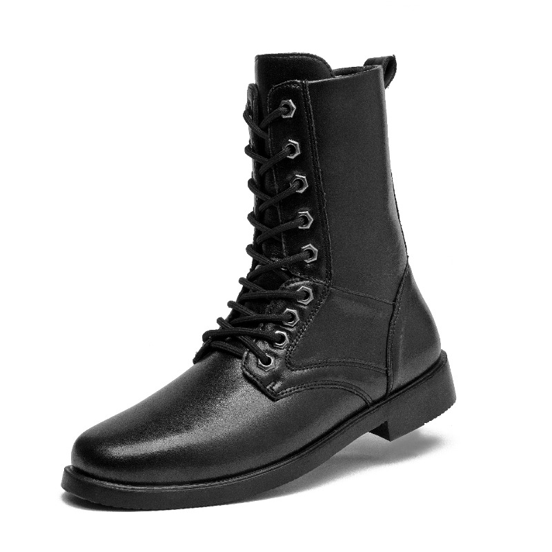 Botas de Couro de Cano Alto pa - Outdoor Hunting Boots For Men avaliação e preço