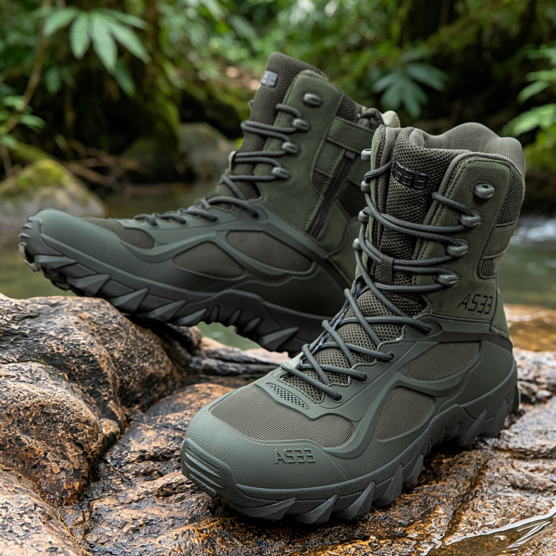 Bota Tática Masculina Casual U - Outdoor Hunting Boots For Men avaliação e preço