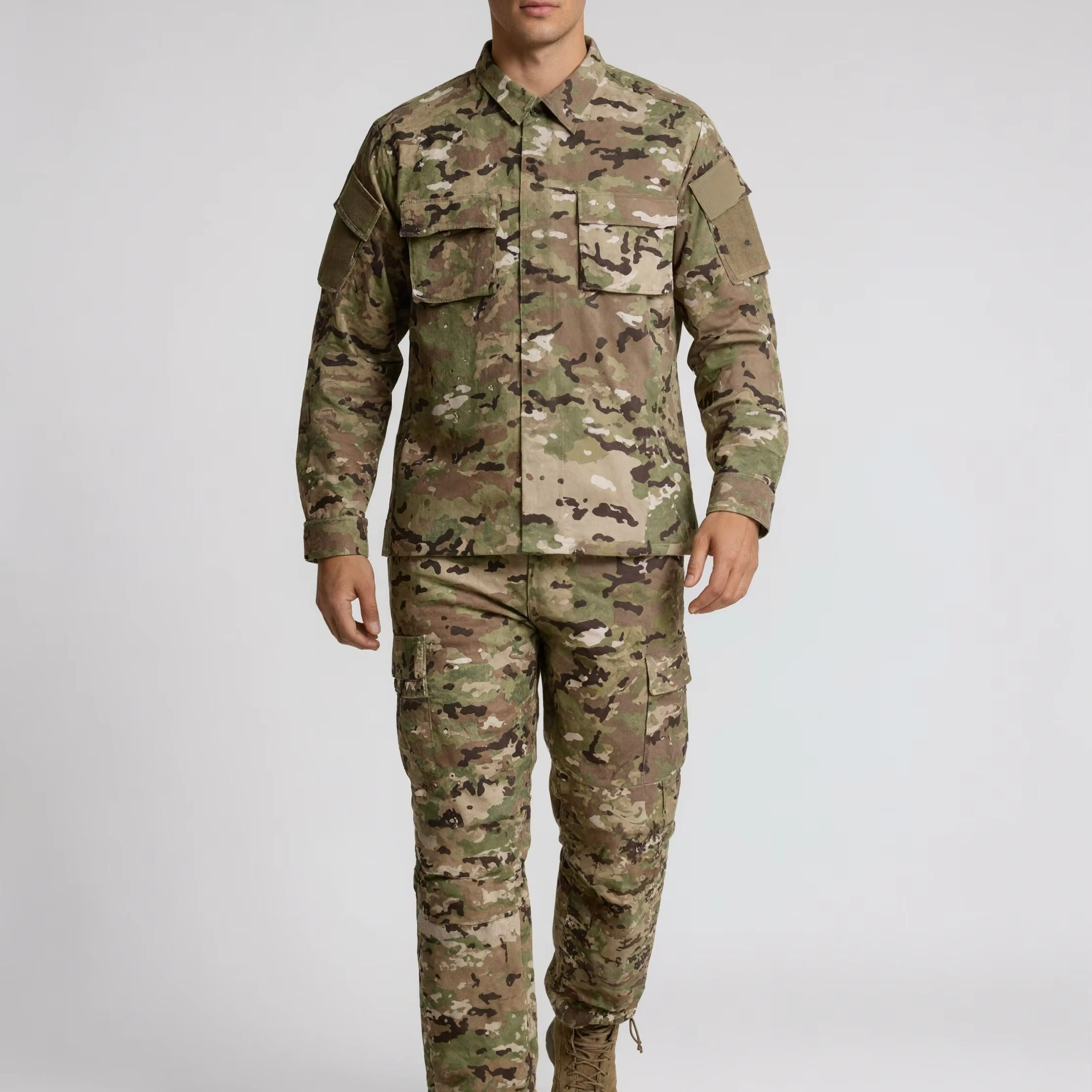 Uniforme de Caça Camuflado, Co - Outdoor Hunting Coat avaliação e preço