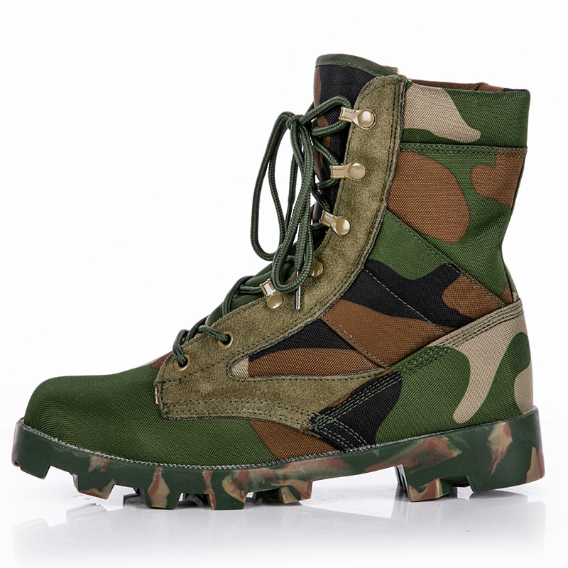 Botas de Cano Curto Camufladas - Outdoor Hunting Boots For Men avaliação e preço