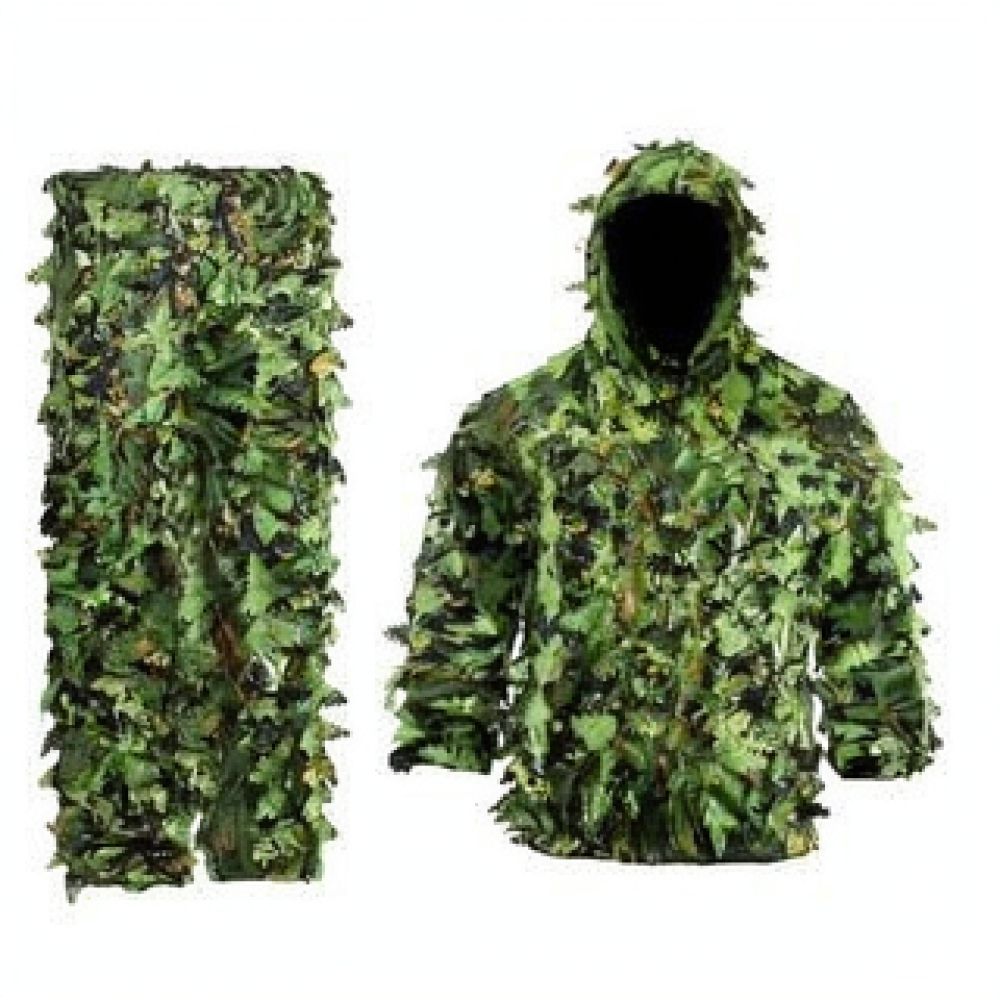 Fato de camuflagem 3D com padr - Hunting Outdoor Apparel avaliação e preço